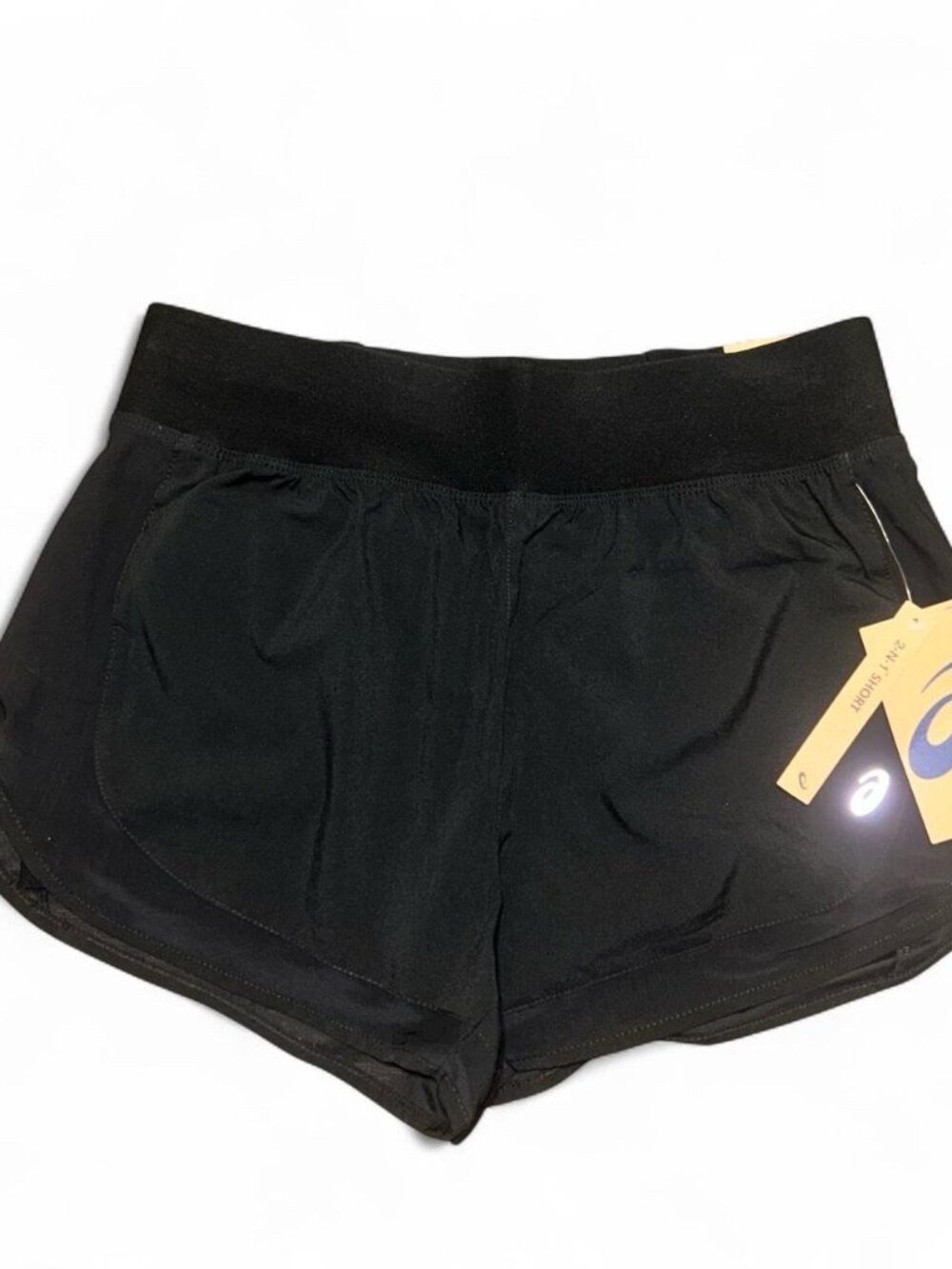 NWT ASICS Black Running Shorts Women's Small
